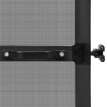 Hinged Insect Screen for Doors Anthracite 120x240 cm - Buy Now