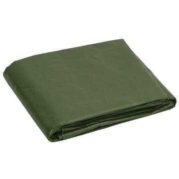 Tarpaulin 180 g/m² 8x8 m Green HDPE for All Your Covering Needs