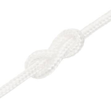 Boat Rope Full White 3mm 25m - Durable Polypropylene Rope