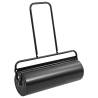 Garden Lawn Roller with Handle Black 63 L Iron and Steel Size Ø 30 x 90 cm Quantity in Package 1 Model with handle 