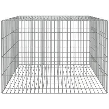 2-Panel Rabbit Cage - Durable Galvanised Iron | HipoMarket