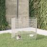 6-Panel Rabbit Cage 54x80 cm Galvanised Iron Size 54 x 80 cm Model 6-panel 