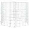 6-Panel Rabbit Cage | Durable Galvanised Iron | 54x80 cm