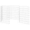 6-Panel Rabbit Cage | Durable Galvanised Iron | 54x80 cm