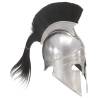 Greek Warrior Helmet Antique Replica LARP Silver Steel Model model 20 