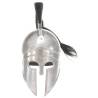 Greek Warrior Helmet Antique Replica - LARP Silver Steel