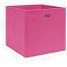 Pink Storage Boxes Set of 4 - 32x32x32 cm | HipoMarket UK