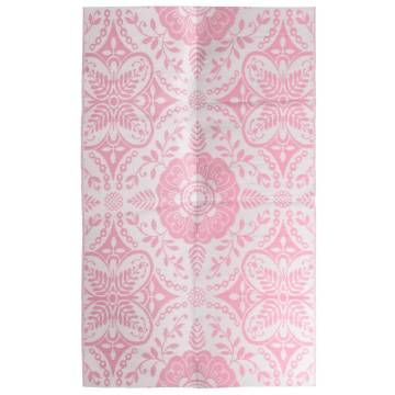 Pink Outdoor Carpet 190x290 cm | Stylish & Cozy Solution