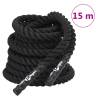 Battle Rope Black 15 m 11 kg Polyester Size 15 m 