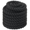 Battle Rope Black 15m - Durable Strength Training Tool