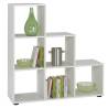 FMD Room Divider with 6 Compartments White Colour white Number of 1 