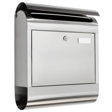 HI Letter Box Stainless Steel - Modern & Durable Design