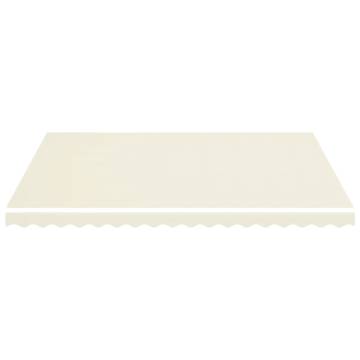 Replacement Awning Fabric Cream 4.5x3.5m | HipoMarket UK