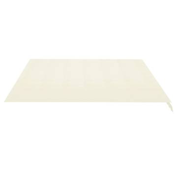 Replacement Awning Fabric Cream 4.5x3.5m | HipoMarket UK