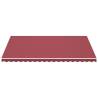 Replacement Awning Fabric Burgundy Red 5x3.5m - Hipomarket UK