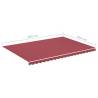 Replacement Awning Fabric Burgundy Red 5x3.5m - Hipomarket UK