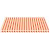 Replacement Awning Fabric Yellow & Orange 4.5x3.5m - HipoMarket