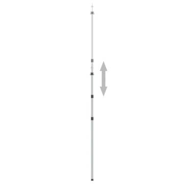 Telescopic Tarp Poles - 102-260 cm Aluminium (2 pcs)