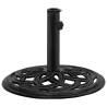 Umbrella Base Black 44x44x31 cm Cast Iron Colour black Size Ø 44 x 31 cm Quantity in Package 1 