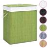 Bamboo Laundry Basket Green 83 L Colour green Size 43.5 x 33.5 x 65.5 cm Quantity in Package 1 