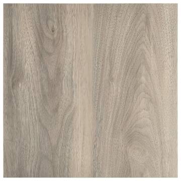 Self-adhesive Flooring Planks - 55 pcs PVC Taupe | Hipomarket