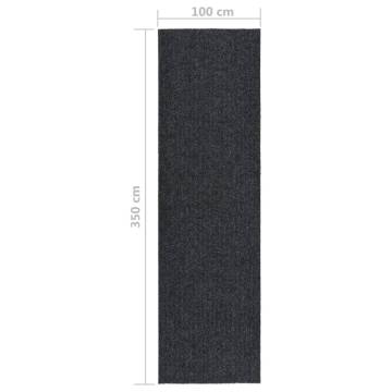 Dirt Trapper Carpet Runner 100x350 cm Anthracite | HipoMarket