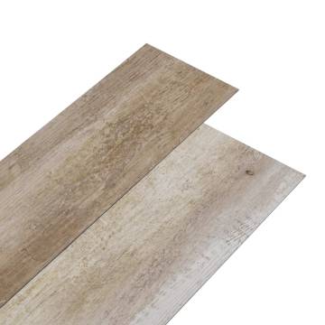 Self-Adhesive PVC Flooring Planks - Wood Wash 5.21 m²