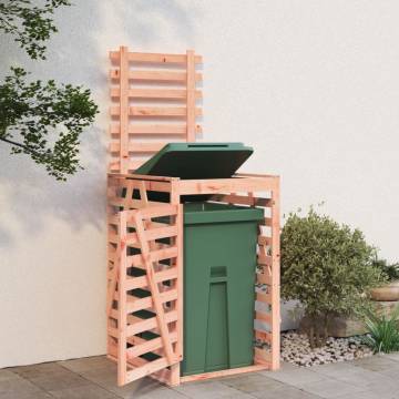 Wooden Wheelie Bin Storage - Durable Douglas Wood 84x90x128.5 cm