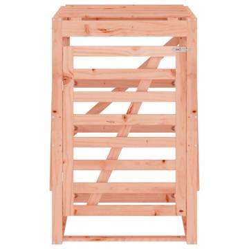 Wooden Wheelie Bin Storage - Durable Douglas Wood 84x90x128.5 cm