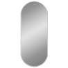 Wall Mirror Silver 60x25 cm Oval | Stylish Home Decor