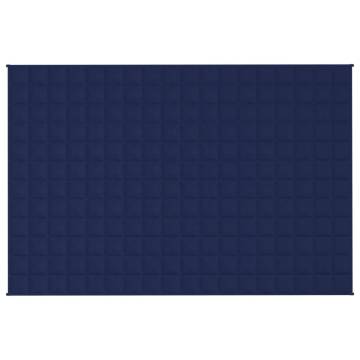 Weighted Blanket Blue 120x180 cm - Improve Sleep Quality