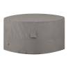 Madison Round Outdoor Furniture Cover 320cm Grey - Durable & UV-Resist