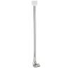 RIDDER Chrome Shower Curtain Rod Support - 55x2.5 cm