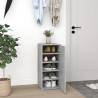 Shoe Cabinet Concrete Grey - Durable & Stylish Storage