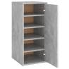 Shoe Cabinet Concrete Grey - Durable & Stylish Storage