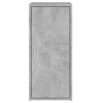 Shoe Cabinet Concrete Grey - Durable & Stylish Storage