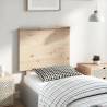 Bed Headboard 79x6x82.5 cm Solid Wood Pine Colour natural Size 79 x 82.5 cm Quantity in Package 1 