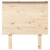 Stylish Solid Wood Pine Bed Headboard - 79x6x82.5 cm