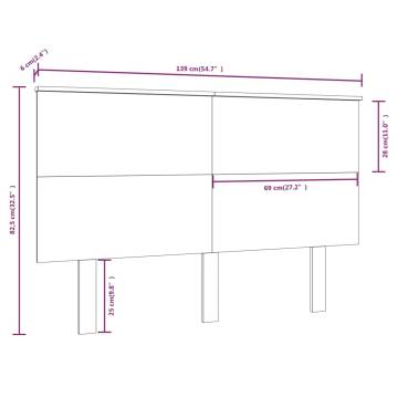 White Pine Bed Headboard 139x6x82.5 cm | Hipomarket