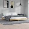 Bed Frame Sonoma Oak 180x200 cm Super King | Durable Design