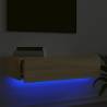 Stylish TV Cabinet with LED Lights in Sonoma Oak - HipoMarket