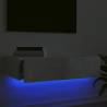 Stylish TV Cabinet with LED Lights - Concrete Grey | HiPoMarket