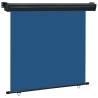 Balcony Side Awning 160x250 cm Blue Colour blue Size 165 x 250 cm Quantity in Package 1 