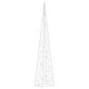 Acrylic Decorative LED Light Cone Warm White - 90 cm