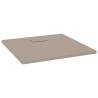 SMC Brown Shower Base Tray 80x80 cm - Durable & Stylish