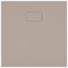 SMC Brown Shower Base Tray 80x80 cm - Durable & Stylish