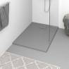 Shower Base Tray SMC Grey 100x70 cm Colour grey Size 100 x 70 cm 