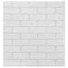 3D Self-Adhesive Wallpaper Bricks - 10 Pcs White | HipoMarket