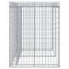 Gabion Wall for Garbage Bin - 192x91x120 cm Galvanised Iron