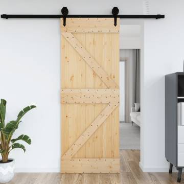 NARVIK Solid Pine Door 70x210 cm - Stylish & Secure